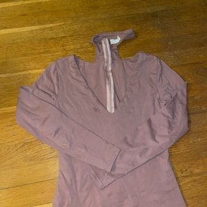 Choker Neck Long Sleeve